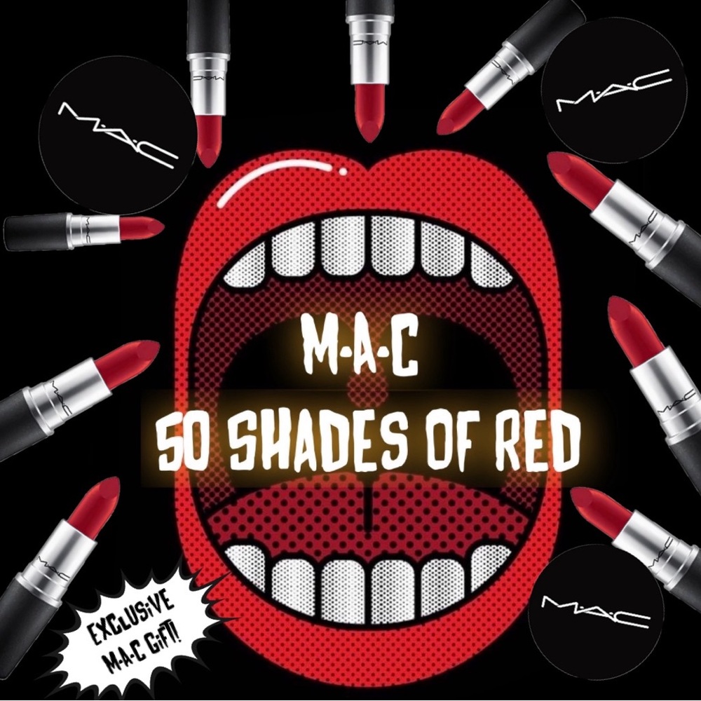 💄👄50 Shades of REDS🫦💄